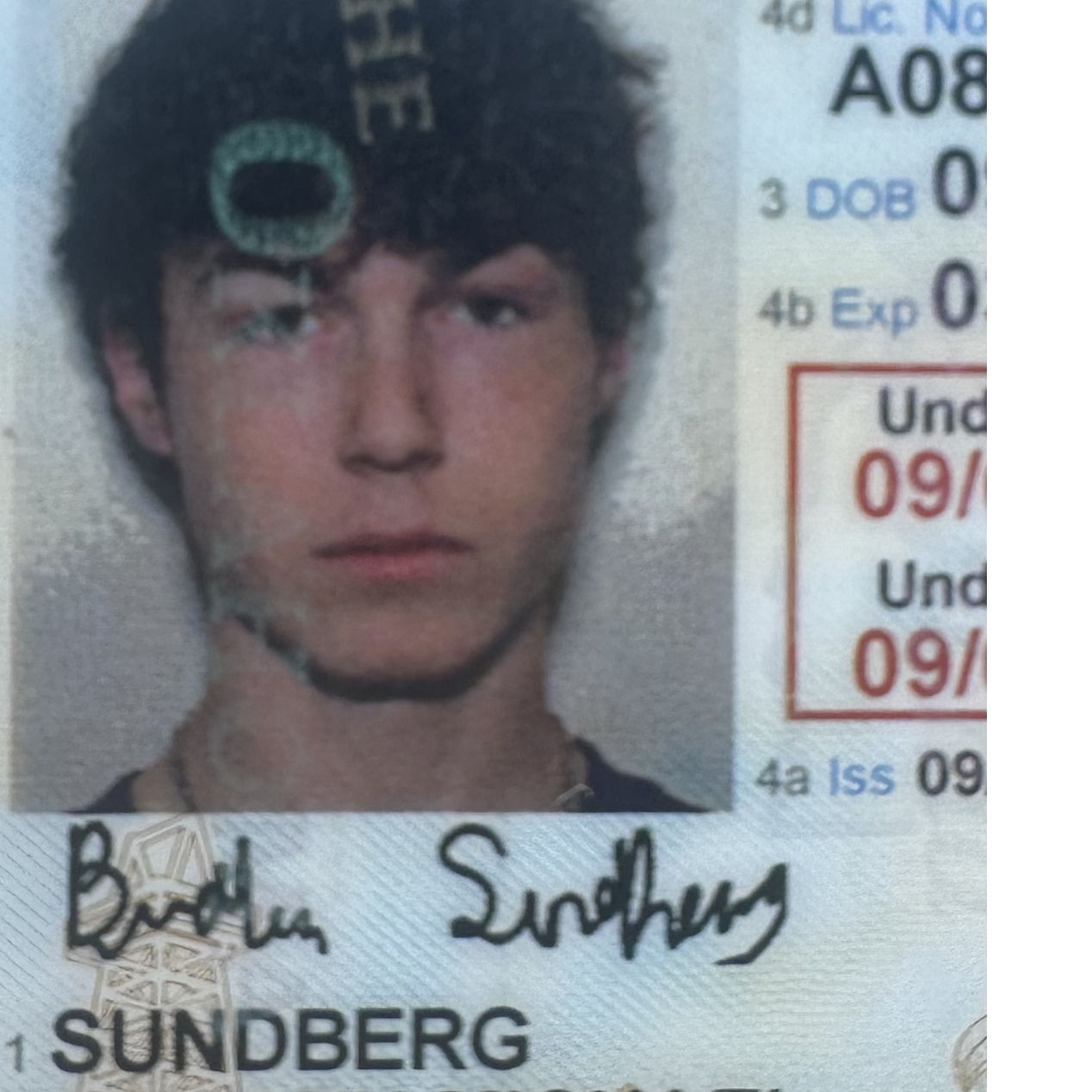 Profile of Braden Sundberg
