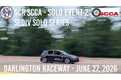 2026 SCR Solo 2 - SEDIV Solo Series @ Darlington