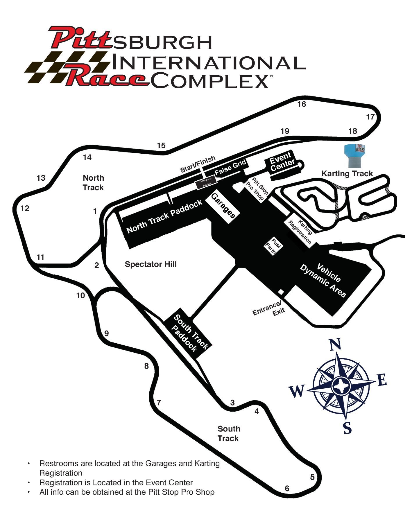 New Jersey Motorsports Track