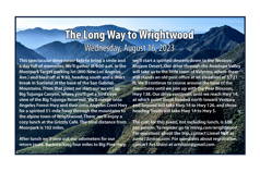 The Long Way to Wrightwood