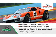 SCDA- Watkins Glen- Long & Short course- 10/7-8
