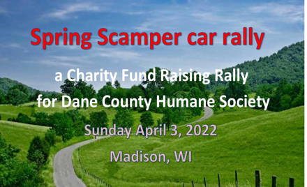 Spring Scamper 2022 car rally