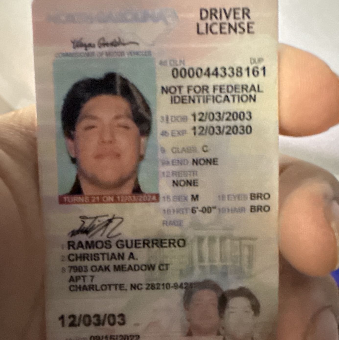 Profile of Christian R