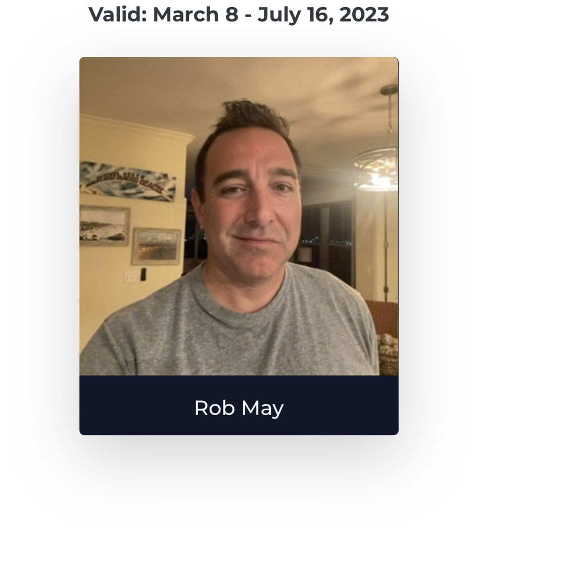 Profile of Robert May