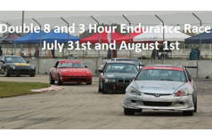 Double 8 & 3 Hour Endurance Races-July 31 & Aug 1 