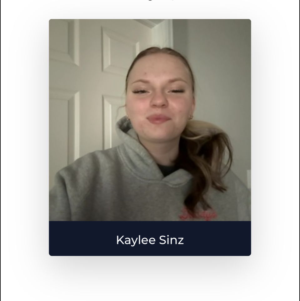 Profile of Kaylee Sinz