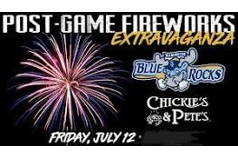 Delaware PCA - Blue Rocks - Drive on w/ Fireworks