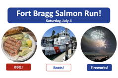 Salmon BBQ Fort Bragg 2026